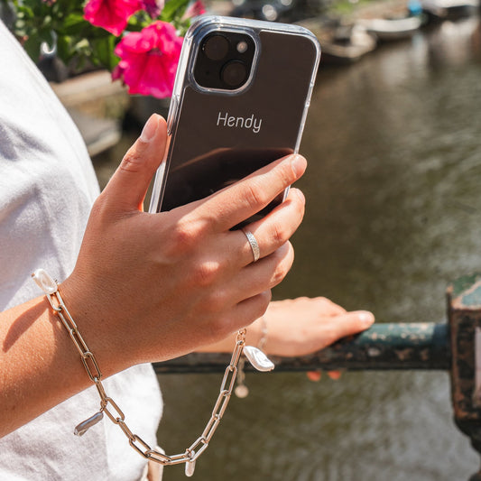 SHINING GOLD KOORD MET CASE