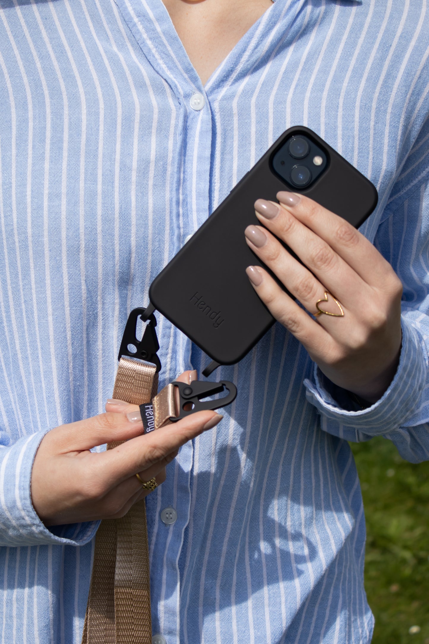 Taupe Switch Telefoonketting