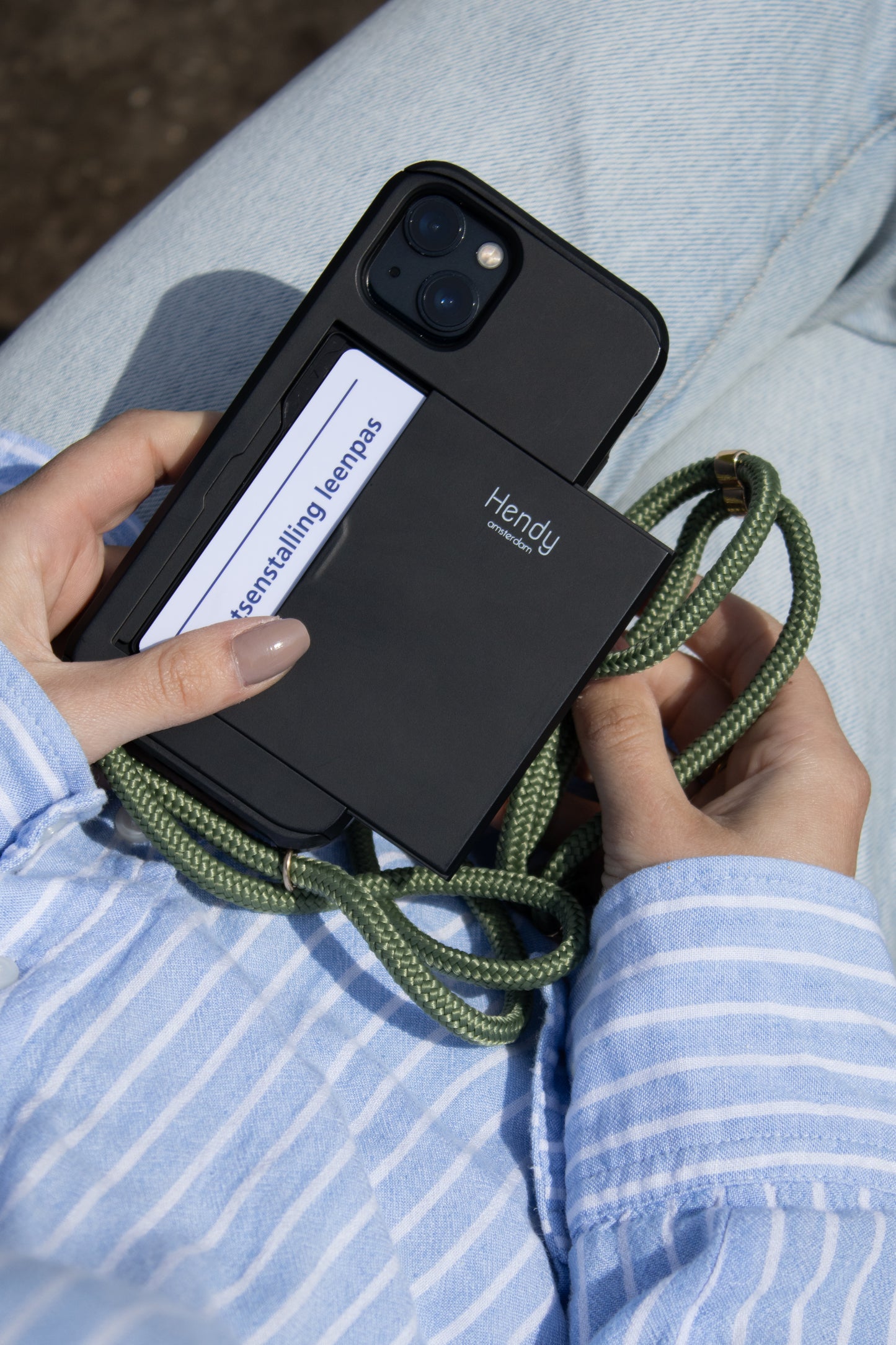 Army Green Sophisticated Telefoonketting