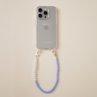 SHINY BLUE KOORD MET CASE