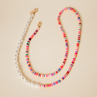 RAINBOW BEADS LONG  - LOS KOORD