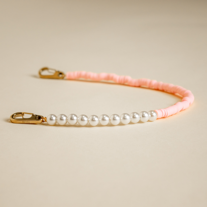 Shiny Pink Telefoonketting