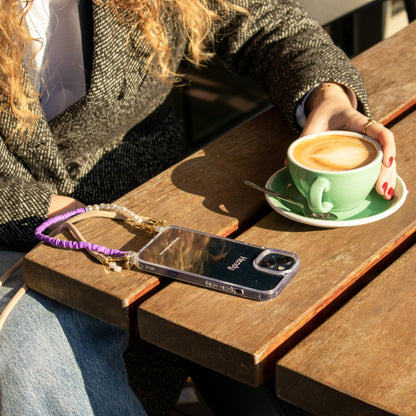 Shiny Purple Telefoonketting