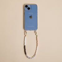 Beige Mixed Short Koord met Case