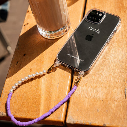 Shiny Purple Telefoonketting
