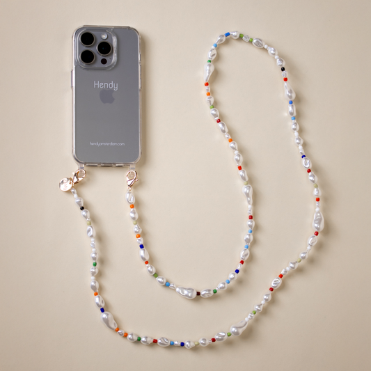 Pearl Paradise Long Telefoonketting