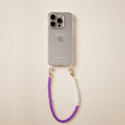 Shiny Purple Telefoonketting