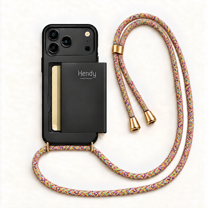 CONFETTI KOORD MET SOPHISTICATED CASE