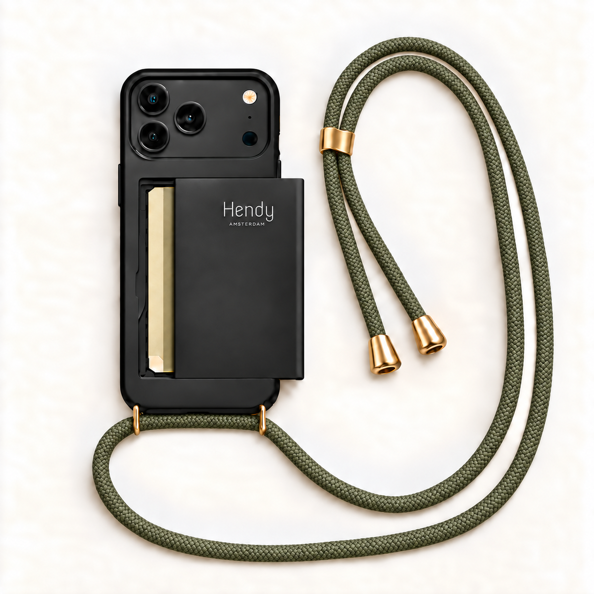 ARMY GREEN KOORD MET SOPHISTICATED CASE