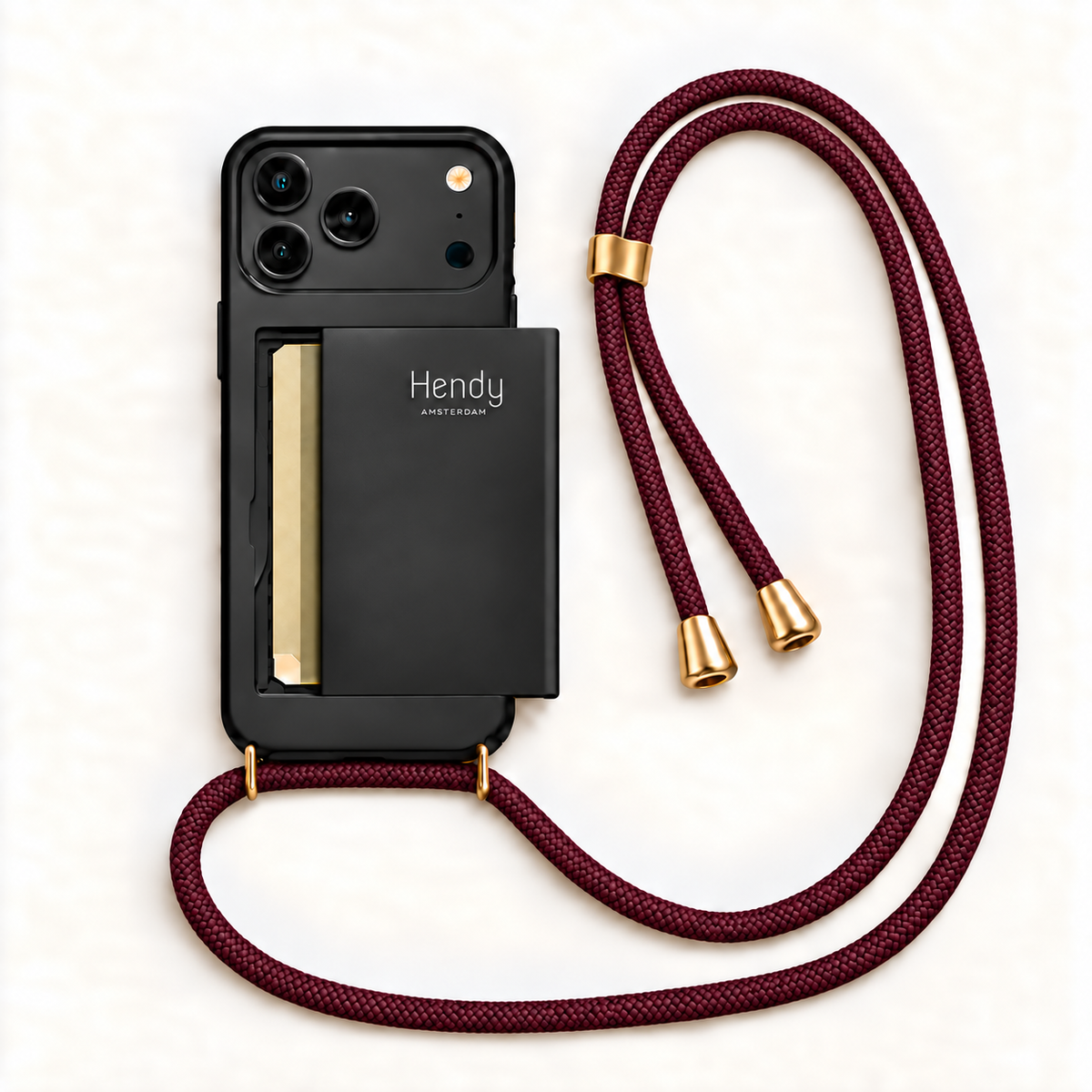 AUBERGINE KOORD MET SOPHISTICATED CASE