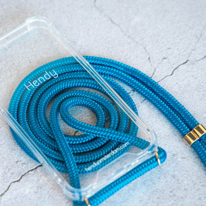 Petrol Blue Classic Telefoonketting